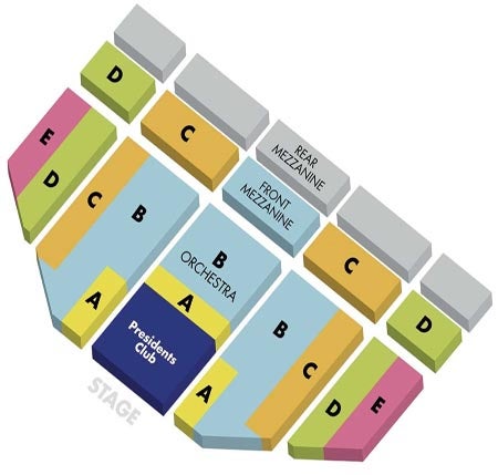 Seating Chart For Pantages Theatre Hollywood Ca